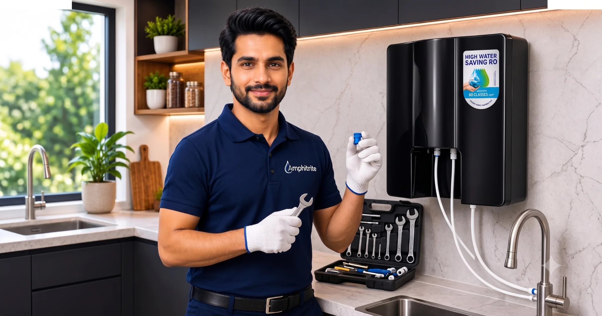 RO Water Purifier Installation Setup